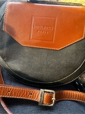 Vintage Designer Bag Nina Ricci Crossbody Small Purse